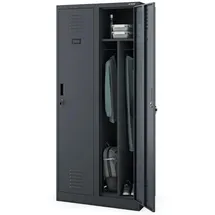Jan Nowak KACPER Umkleideschrank 180 x 80 x 50 cm Anthrazit