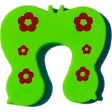 EWANTO Türstopper Schmetterling für Kinder und Haustiere aus Schaumstoff Finger Fensterstopper Einklemmschutz Kindersicherung