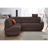 sit&more Ecksofa »Sonoma«, braun