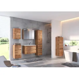 WELLTIME Unterschrank "Baabe", braun (eiche), B:40cm H:79cm T:35cm, Holzwerkstoff, Schränke, Unterschrank, Badmöbel, Breite 40 cm