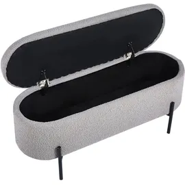 SalesFever Bettbank mit Stauraumfunktion - taupe