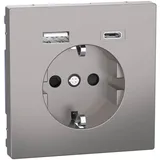 Merten Schuko-Steckdose 1 St. Nickelmetallic