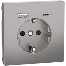 Merten Schuko-Steckdose 1 St. Nickelmetallic
