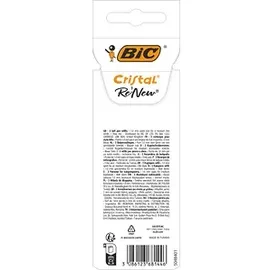 BIC Kugelschreiberminen Cristal Re'New 0,4 mm Blau