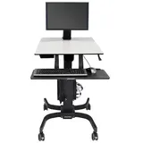 Ergotron WorkFit-C Single LD mobiler Steh-Sitz Arbeitsplatz (24-215-085)