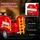 aiyaplay Kinder Elektroauto Feuerwehrauto rot (6v)