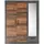 furn.design Kleiderschrank grau Braun, Kunststoff, Nachbildung, Uni, 3 Fächer, 1 Schubladen, Sockel, 150x201x62 cm Schlafzimmer, Kleiderschränke