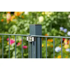 GAH Alberts Alberts Doppelstabmattenzaun grün Mattenhöhe: 1400 mm)