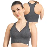 SMILODOX Sport BH Amaze Pro Anthrazit Melange XS