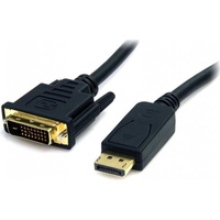 Startech DisplayPort [Stecker]/DVI [Stecker] 1.8m schwarz (MDP2DVIS)