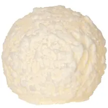 Star Trading Snowball LED Kugelkerze 10 cm weiß