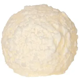 Star Trading Snowball LED Kugelkerze 10 cm weiß