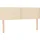 vidaXL Boxspringbett 140 x 200 cm Creme