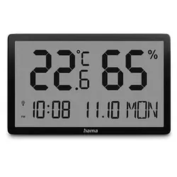 hama Lombok Thermometer schwarz