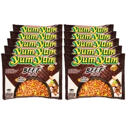 YumYum Instantnudeln Beef 60g, 10er Pack