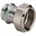 Viega Sanpress Inox Verschraubung 437640 28mmxG 1 1/4, Stahl nichtrostend, flachdichtend, SC-Contur