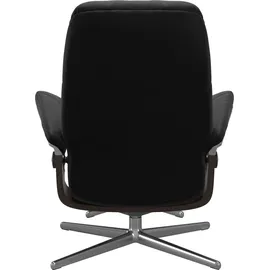 Stressless Stressless® Relaxsessel »Consul«, mit Cross Base, Größe S, M & L, Holzakzent Wenge schwarz