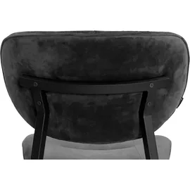 omg design Esszimmerstuhl Jona Stoff grau/schwarz