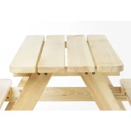 Pinolino Kindersitzgarnitur, BxHxL: 119 x 65 x 118 cm natur - beige