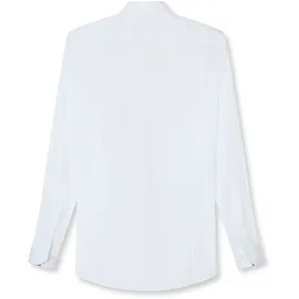 Olymp Businesshemd OLYMP "OLYMP No. Six, super slim, Kent", Herren, Gr. 42, Normaler Arm, weiß, 97% Baumwolle, 3% Elastolefin, Hemden