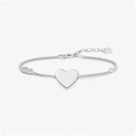 Thomas Sabo Armband Herz Infinity Gravur Silber A1486-051-14 19,5 cm