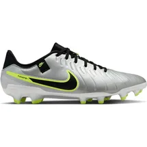 Nike Legend 10 Academy Herren Metallic Silver/Black-Volt 44,5