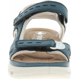 Rieker Keilsandaletten Damen Blau 39