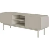 Selsey TV Schrank Board Sideboard Fernsehtisch Fernsehschrank 154 cm Schubladen, greige,