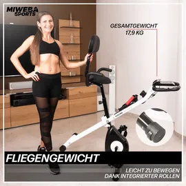 MIWEBA Indoor Xycling X-Bike MX100 schwarz/rot