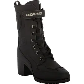 BERING Leonarda 2 wasserdichte Damen Motorrad Stiefel, schwarz, Größe 37