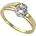 Fascination by Ellen K. Ring Gold 333 mit Zirkonia weiß 8mm