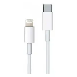 REEKIN Apple iPad/iPhone/iPod Ladekabel [1x USB-C® - 1x Apple Lightning-Stecker] 1.00 m Weiß