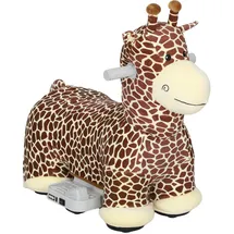 aiyaplay Kinder Elektroauto Giraffe Braun (6V)
