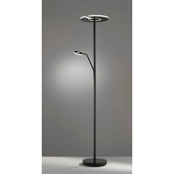 LED Deckenfluter FISCHER & HONSEL "Dent" Lampen Gr. 2 flammig, Ø 35 cm Höhe: 35 cm, schwarz Deckenfluter