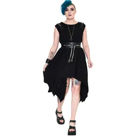 Jawbreaker Vampire Midi Kleid Schwarz L