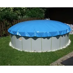 MAZIDE Aufblasbare Schwimmbadabdeckung Rundbecken für Pools, Durchmesser Pool: Poolgröße 5.20 m