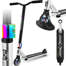 KESSER® Stunt Scooter X-Limit-Pro 360° Lenkung Funscooter Stuntscooter mit Ständer ABEC 9 Kugellagern, 110 mm PU Räder , Kickscooter Tretroller Cityroller Trick Roller für Kinder Erwachsene