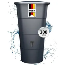 GARANTIA Ibiza Regentonne 200 l Graphitgrau