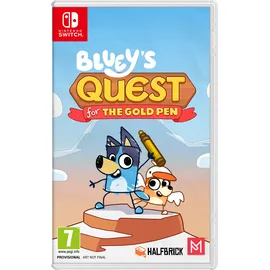 Bluey's Quest for the Gold Pen - (PEGI) (Nintendo Switch)