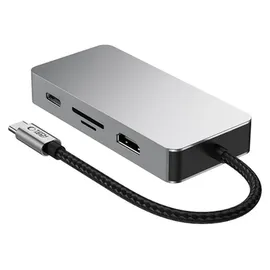 TECH-PROTECT HB05 HUB 9in1 Adapter USB-C + USB2.0 Usb3.0 Hdmi 4K 60Hz SD / TF Pd100W Rj45 - Grau