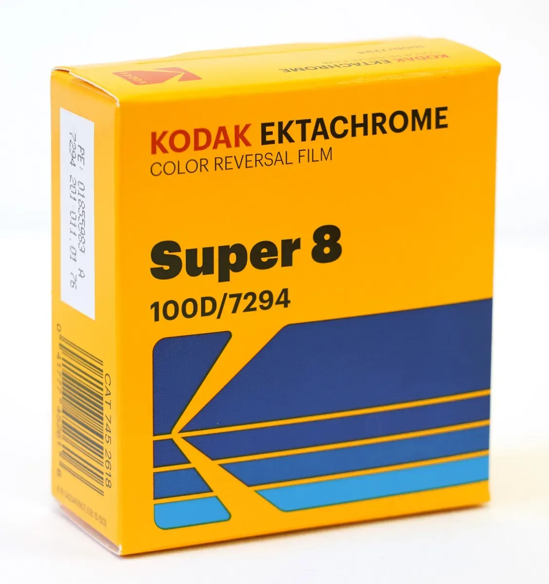 S8 Ektachrome 100D 7294, 8 mm x 15 m, Perf. 1R Schmalfilm