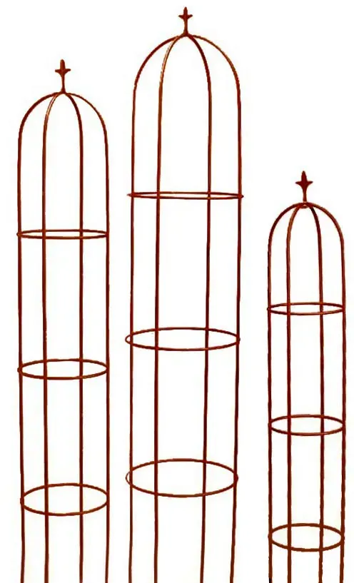 Rank Obelisk D27H150cm,10mm rost