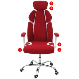 Mendler HWC-F12 Kunstleder Rot