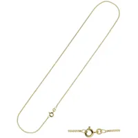 Goldkette JOBO Halsketten Gr. Gelbgold 333, L: 40cm, goldfarben (gelbgold 333) Damen Panzerkette 333 Gold 40 cm 1,7 mm