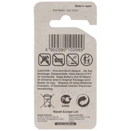 Maxell CR1616 Lithium Batterie IEC CR1616 mit 3 Volt und 50mAh