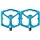 Crankbrothers Stamp 7 Small electric blue