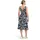 Vera Mont Cocktailkleid Blau/Weiß 42