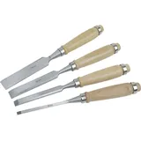 Brüder Mannesmann Werkzeuge Brüder Mannesmann Stechbeitelsatz, 4-teilig M 609 Brüder Mannesmann M 609