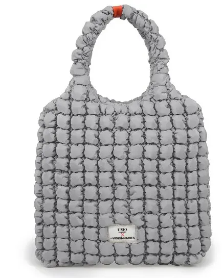 LES VISIONNAIRES Unio Shopper Shopper Tasche 43 cm  grau