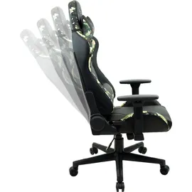 MCA Furniture McRacing Chefsessel Camouflage Grün/Schwarz